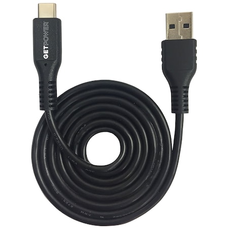 Get Power GetPower 3 ft. L USB Type A to USB Type C Charging and Sync Cable 1 pk GP-PC-SOLIDUSBC